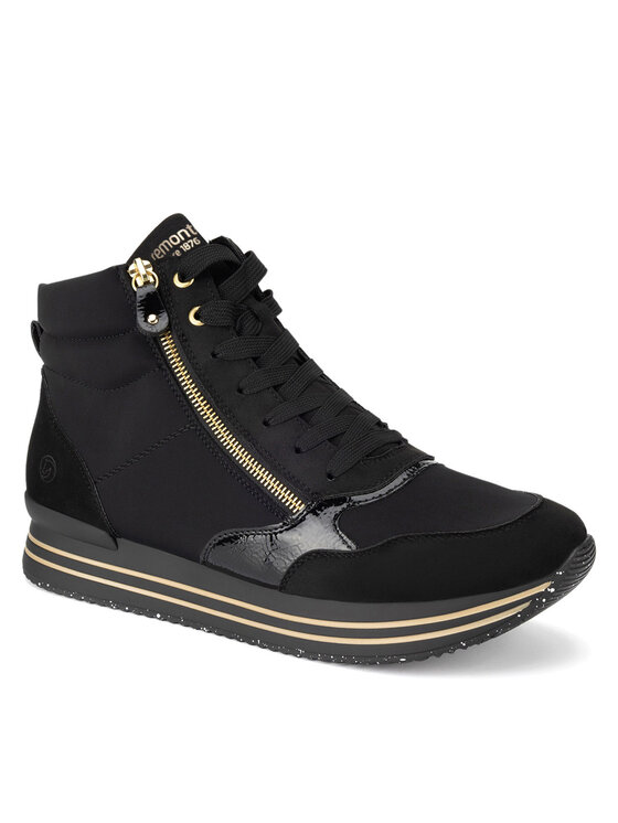 Remonte Remonte Stiefeletten D1370-01 Schwarz