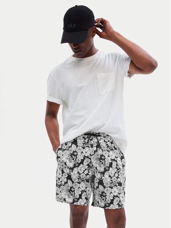Gap Plavecké šortky 507546-02 Čierna Regular Fit