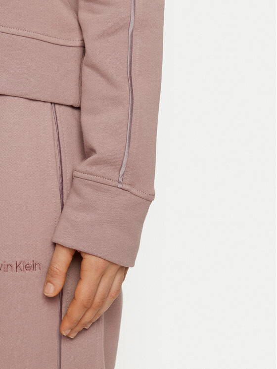 Calvin Klein Calvin Klein Bluza Hoodie 000QS7261E Beżowy Regular Fit