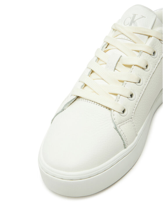 Calvin Klein Jeans Calvin Klein Jeans Laisvalaikio batai Classic Cupsole Low Ohb YW0YW01799 Balta