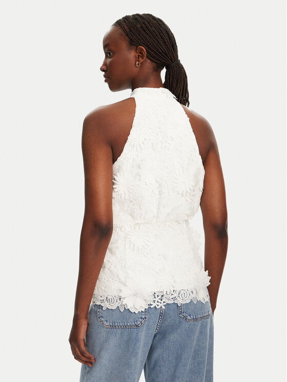 BARDOT BARDOT Μπλουζάκι Remy Sleeveless 59846TB Λευκό Regular Fit
