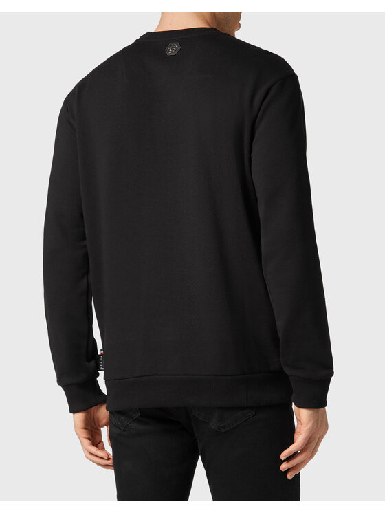 PHILIPP PLEIN PHILIPP PLEIN Felpa 5915 Nero Regular Fit