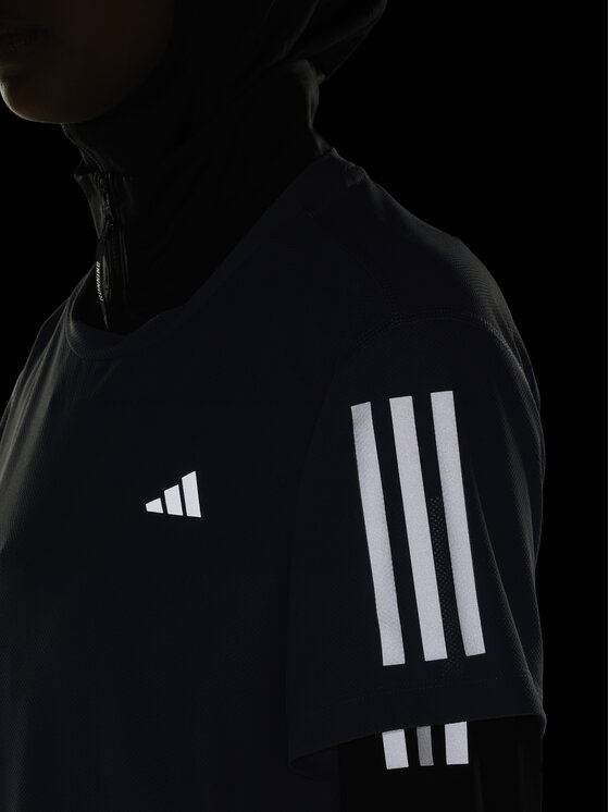 adidas adidas Koszulka techniczna Own The Run IN1596 Niebieski Regular Fit