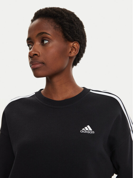 adidas Essentials 3 Stripes Sweatshirt IC8766 Loose Fit
