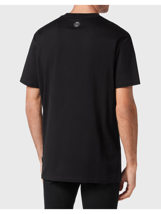 PHILIPP PLEIN PHILIPP PLEIN Tričko 221 Čierna Regular Fit