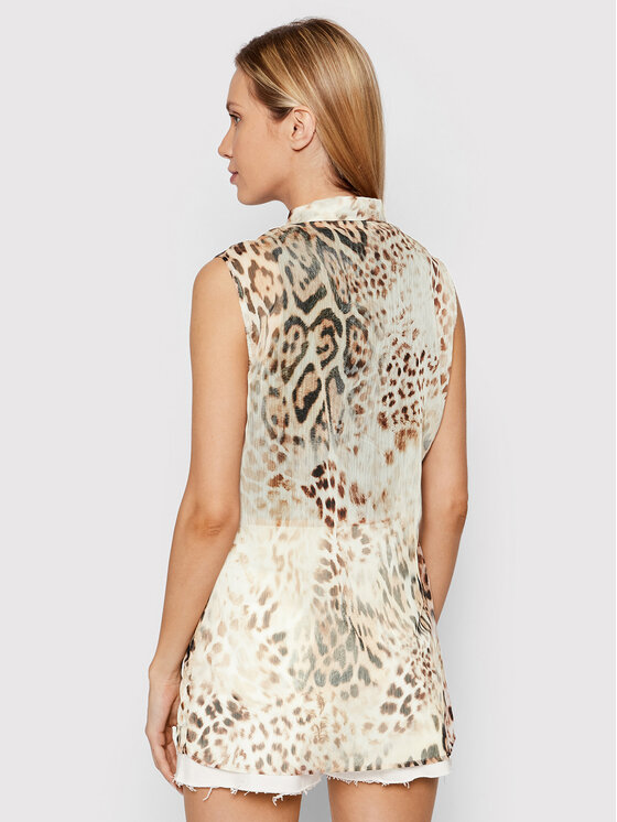 Camicia W2GH52 WEL02 Beige Regular Fit