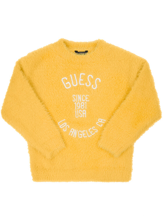 Guess Guess Sveter J94R12 Z2JA0 Žltá Regular Fit