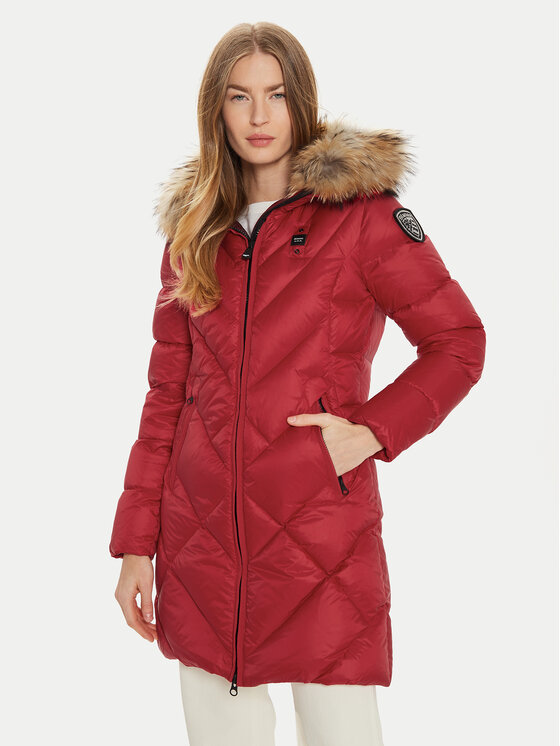 Blauer Blauer Daunenjacke 24WBLDK03052 Rot Regular Fit