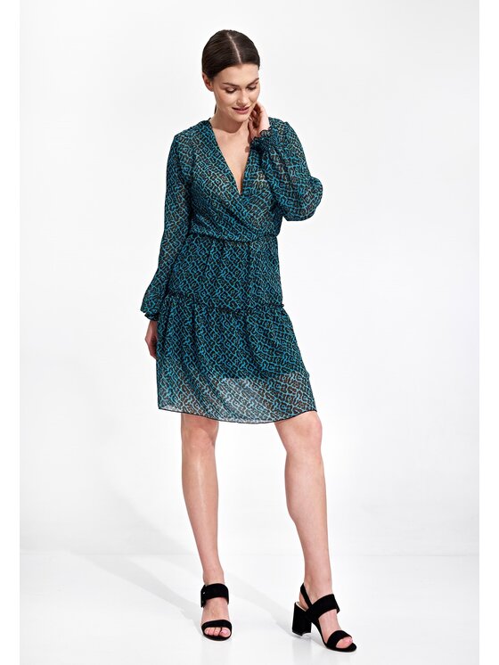 FIGL FIGL Φόρεμα M859 Μπλε Regular Fit