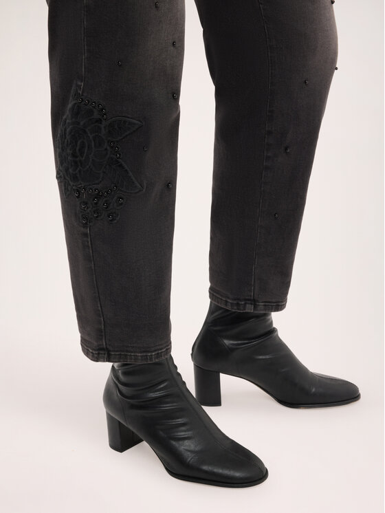 Fiorella Rubino Fiorella Rubino Jeans P41UT005563N033 Nero Regular Fit