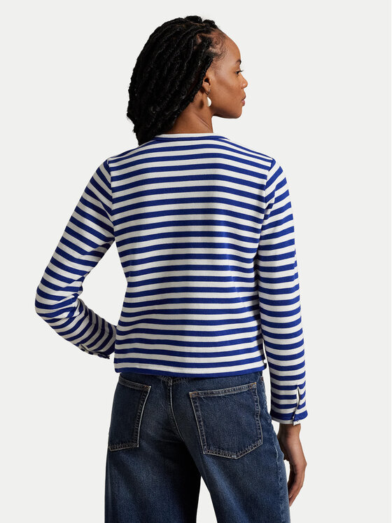 Polo Ralph Lauren Polo Ralph Lauren Pletena jopica 211963465001 Modra Slim Fit