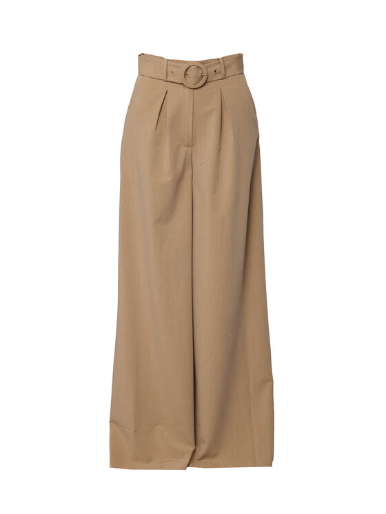 LAURELLA LAURELLA Bavlnené nohavice Laurella 3VA002135 Hnedá Regular Fit