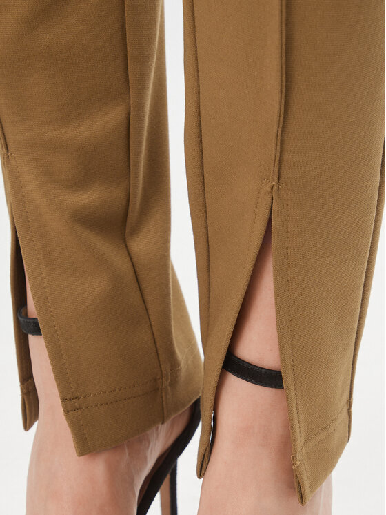 Vila Vila Pantaloni din material Liva 14091907 Maro Regular Fit