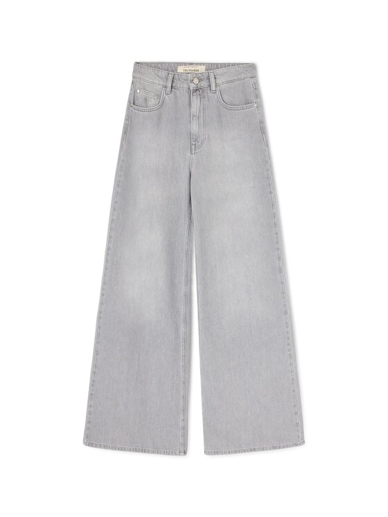 Trussardi Trussardi Jeansy P4149500450N0DH Szary Over Fit