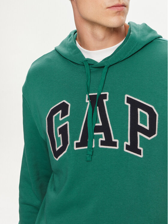 Gap Gap Džemperis 868460-00 Žalia Regular Fit