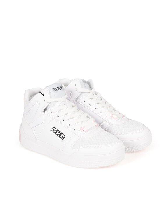 Ice Play Ice Play Sneakersy KURW001W3YM1 Bílá