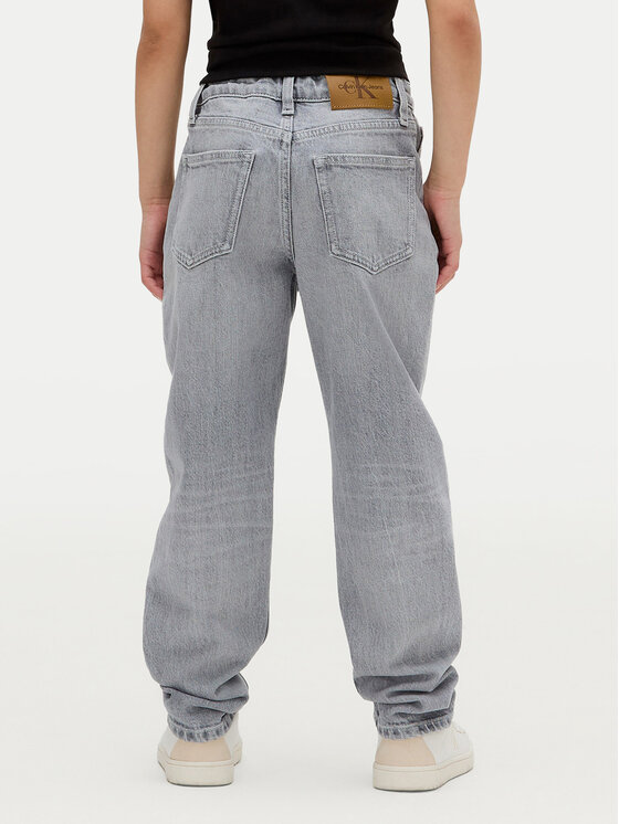Calvin Klein Jeans Calvin Klein Jeans Jeans hlače IG0IG02607 M Mornarsko modra Wide Leg