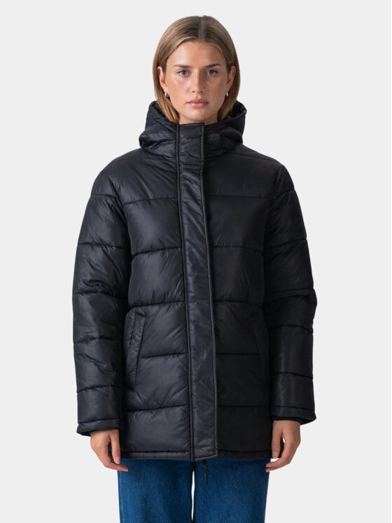TeeShoppen TeeShoppen Kurtka outdoor 'Basic Collection' Czarny Regular Fit