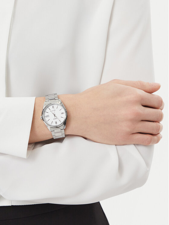 Casio Casio Zegarek UTP-1302PD-7AVEF Srebrny