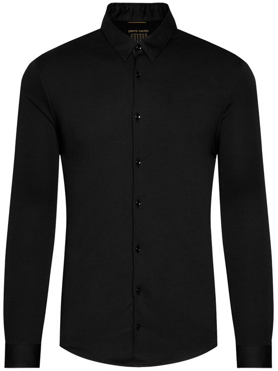 Pierre Cardin Pierre Cardin Camicia 8800/000/27280 Nero Travel Fit