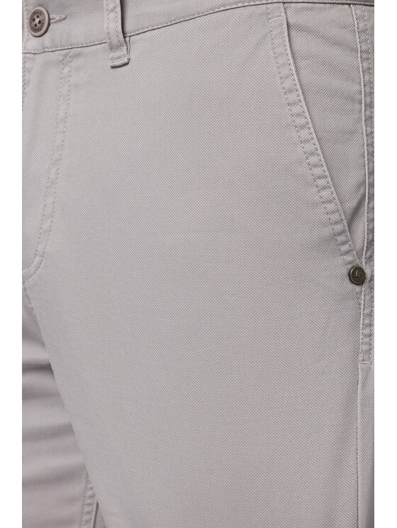 Lancerto Lancerto Szorty materiałowe Ibiza SZO082123000002 Szary Regular Fit