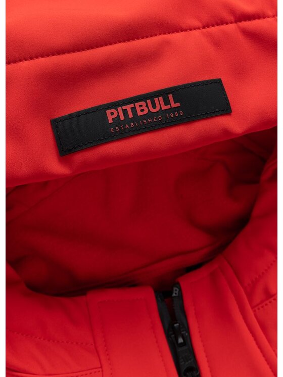 PITBULL PITBULL Kurtka przejściowa ROSCOE Czerwony Regular Fit
