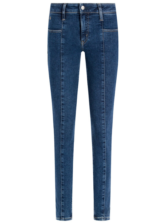 Calvin Klein Jeans Prigludę (Slim Fit) džinsai J20J213154 Tamsiai mėlyna Skinny  Fit • Modivo.lt
