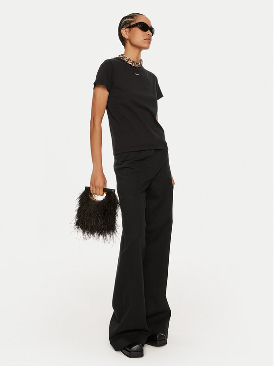 PINKO Pinko Τζιν Wendy 103862 A20K Μαύρο Relaxed Fit