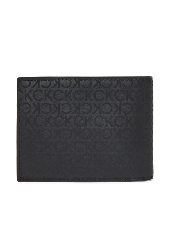 Calvin Klein Calvin Klein Ανδρικό Πορτοφόλι Ck Sleek Trifold 10Cc W/Coin K50K512865 Μαύρο