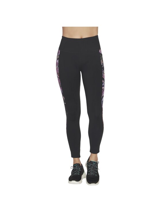 Skechers Skechers Leggings Skechers Ultraviolet High Waisted Full Length Legging Nero Slim Fit