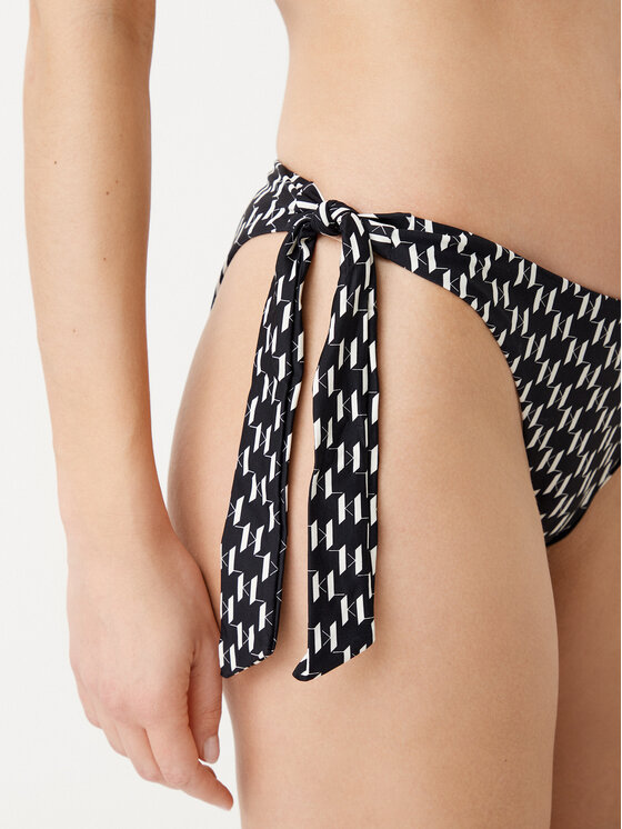 KARL LAGERFELD KARL LAGERFELD Bikini apakšdaļa A1W46042 Melns