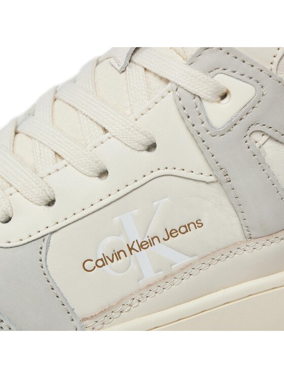 Calvin Klein Jeans Calvin Klein Jeans Superge Basket Cupsole High Mix Ml Fad YW0YW01300 Bež