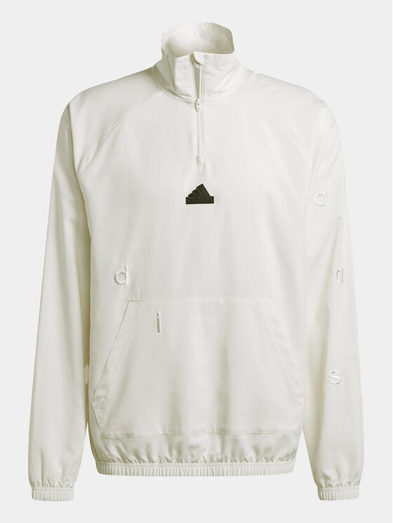 adidas adidas Majica dugih rukava Embroidery IP3799 Bijela Regular Fit