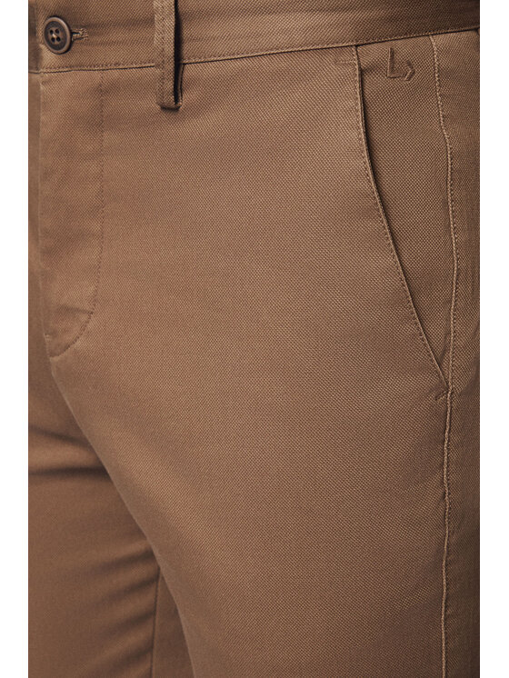 Lancerto Lancerto Chinosy Maroko SP082124000003 Beżowy Regular Fit