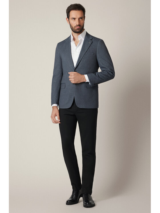 Lancerto Lancerto Marynarka Palmanova MA131225000014 Zielony Slim Fit