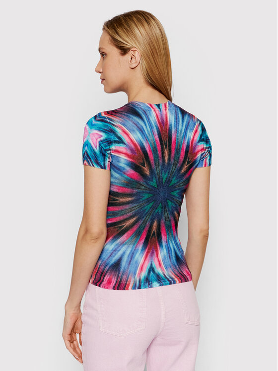 T-shirt Laia 22SWTKB6 Multicolore Slim Fit