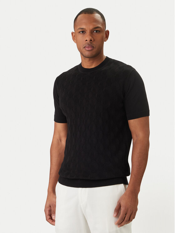 KARL LAGERFELD Tričko 655006 562301 Čierna Slim Fit