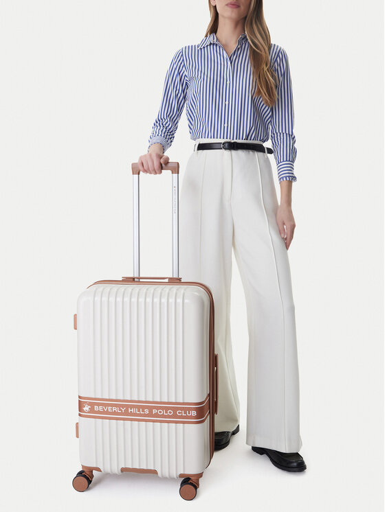 Beverly Hills Polo Club Beverly Hills Polo Club Mittlerer Koffer CEO-BHPC-WAL-008-M Beige