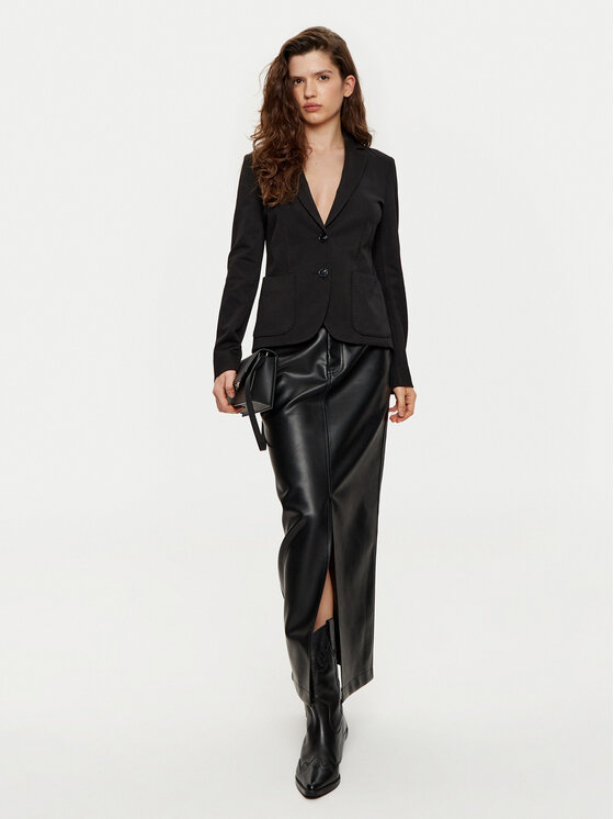 BOSS BOSS Marynarka Jonalahra 50490040 Czarny Extra Slim Fit