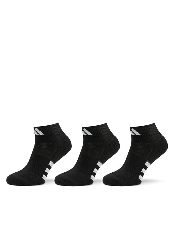 adidas Lot de 3 paires de chaussettes basses unisexe Performance Cushioned Mid-Cut Socks 3 Pairs IC9519 Noir