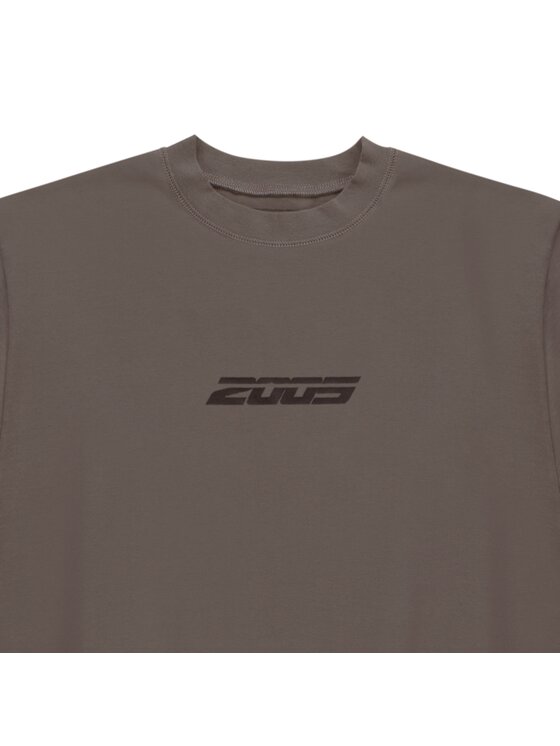 2005 2005 T-Shirt Core Brązowy Oversize