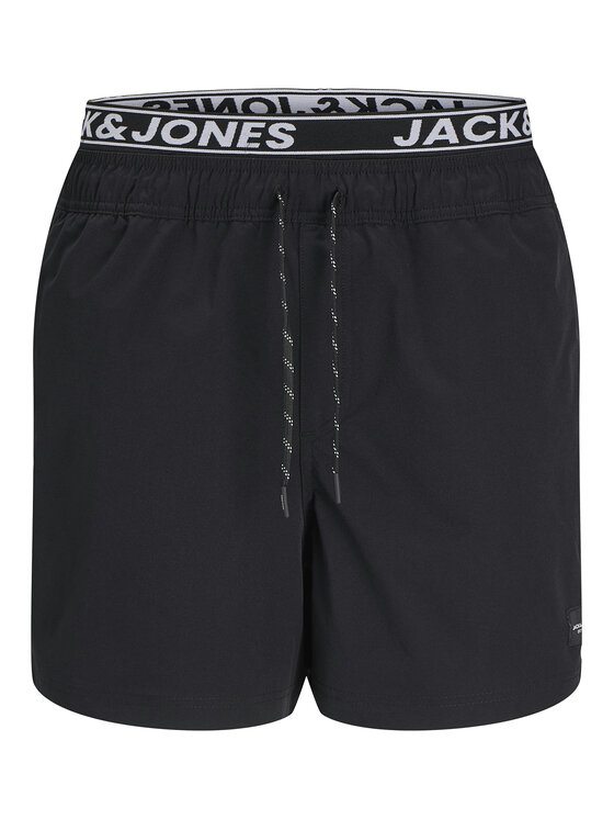 Jack & Jones Jack & Jones Szorty kąpielowe Maui 12272949 Czarny Regular Fit