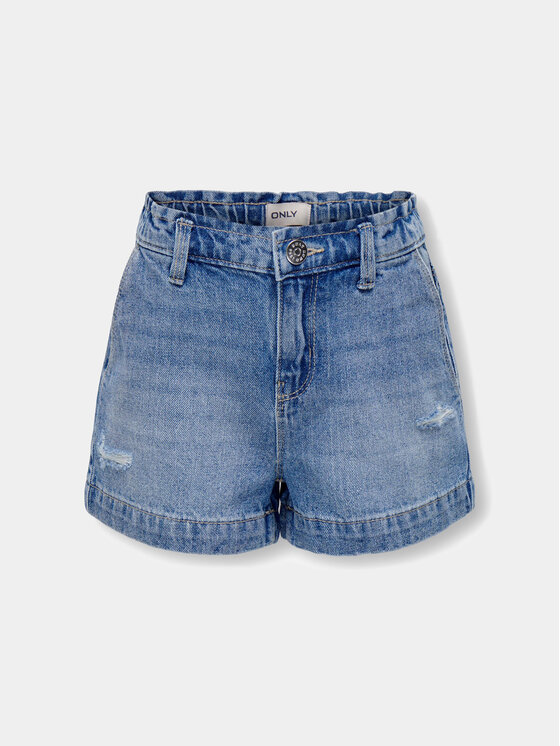 Kids ONLY Kids ONLY Džínsové šortky Gcomet 15312960 Modrá Wide Leg