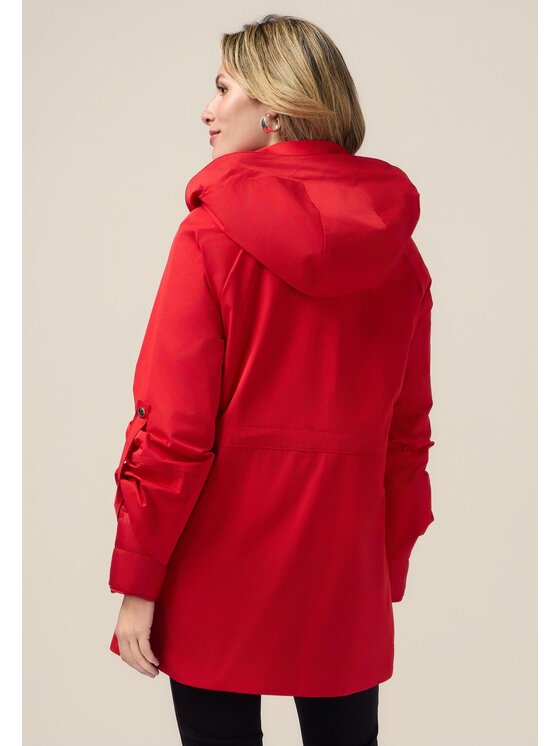 Oltre Oltre Giubbotto piumino F585R001391N016 Rosso Over Fit