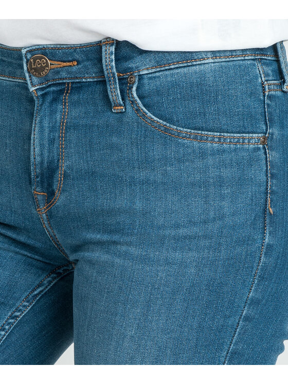 Lee Lee Jeansy L526EMJG Niebieski Skinny Fit