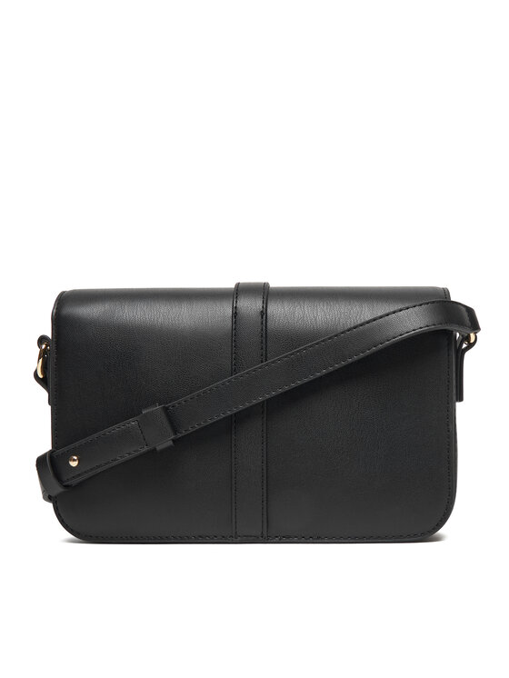 Tommy Hilfiger Tommy Hilfiger Дамска чанта Th Libre Flap Crossover AW0AW17723 Черен
