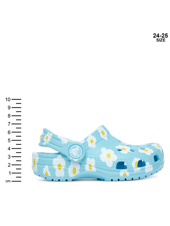 Crocs Crocs Papucs Classic Daisy Clog T 211264 Kék