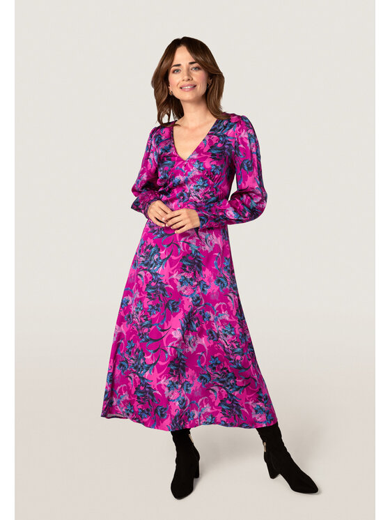 QUIOSQUE QUIOSQUE Každodenní šaty LETGO DRESS Barevná Regular Fit