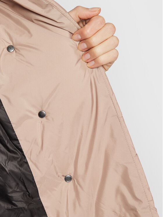 4F 4F Demisezoninė striukė H4Z22-KUDP018 Smėlio Regular Fit