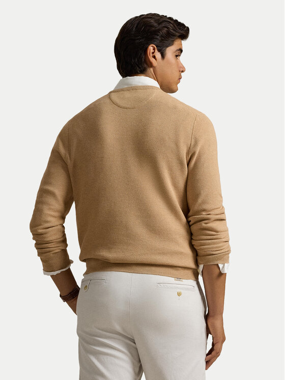 Polo Ralph Lauren Polo Ralph Lauren Sweter 710918163502 Beżowy Regular Fit
